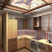 appartamento interno moderno in foto in stile orientale