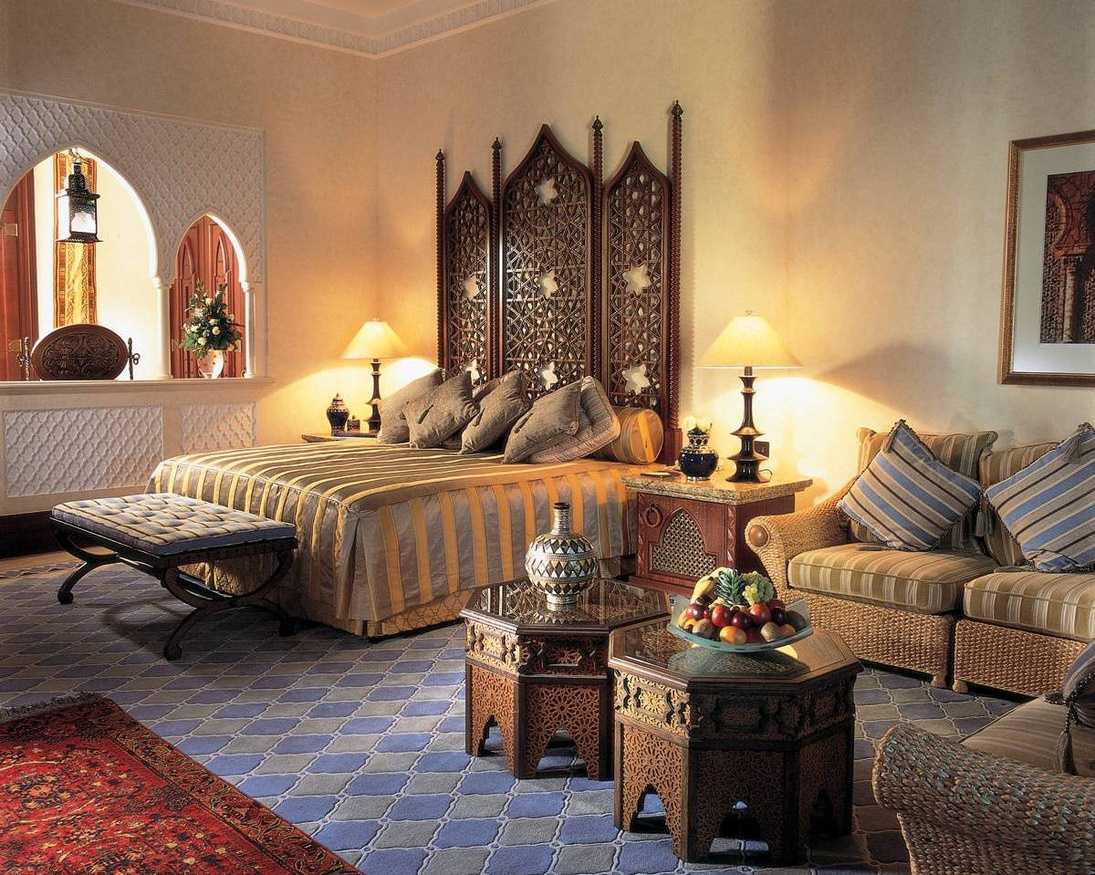 belle chambre de style oriental