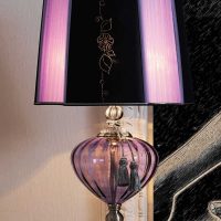 originalan ukras sjene svjetiljke sa slikom improviziranih materijala