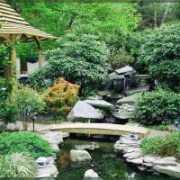 unusual design of a summer house with stones do it yourself picture