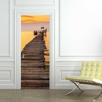 bel design delle porte interne con la tua foto di mani