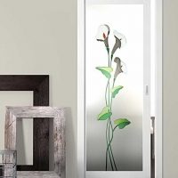 original decoration of interior doors with your own hands picture