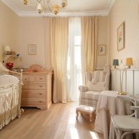 beautiful interior of a provence style apartment