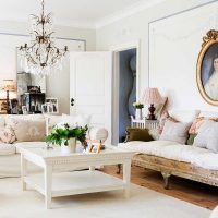 appartement de style moderne en photo de style vintage