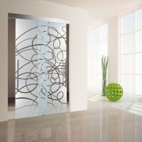 porte luminose nello stile del quadro della cucina