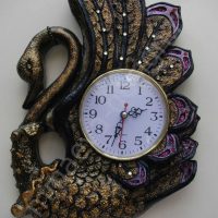 versione fai-da-te di una bellissima foto di decorazioni per orologi