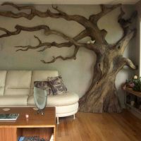 Ideja prekrasnog DIY ukrasa za sobu sa slikom stabla
