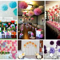 idea of ​​bright room decor paper picture