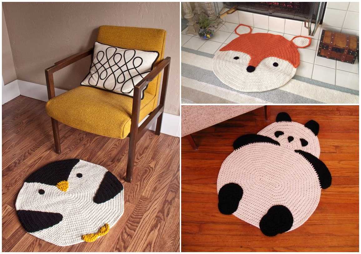 crocheted covers in room design