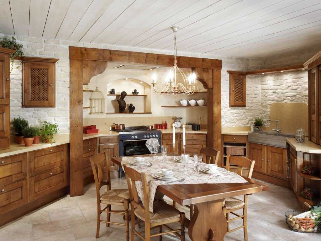 unusual bedroom interior in rustic style