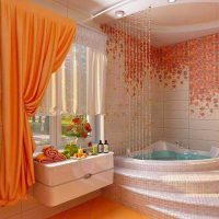 photo de salle de bain de style sombre