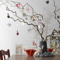 variante d'une belle vases intérieurs avec image de branches décoratives