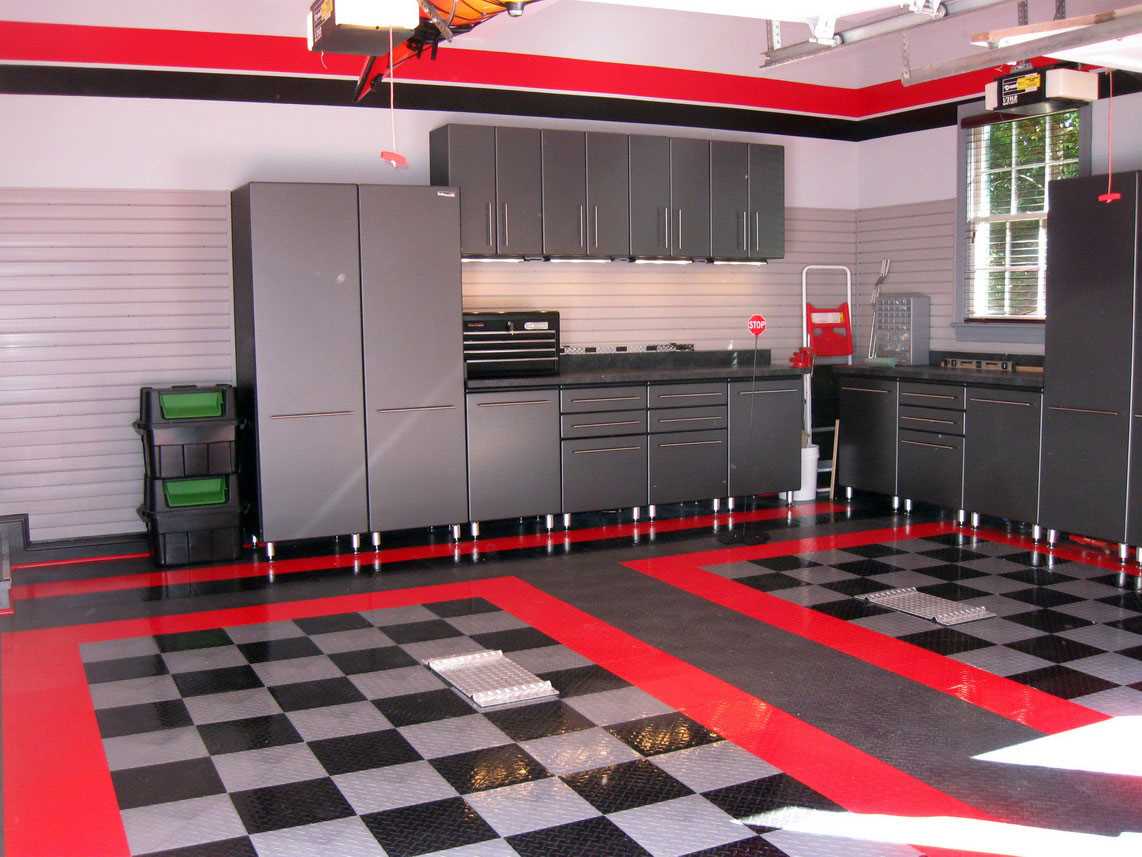 option for a bright garage interior