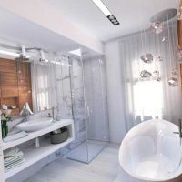 ideja fotografije neobičnog dizajna kupaonice