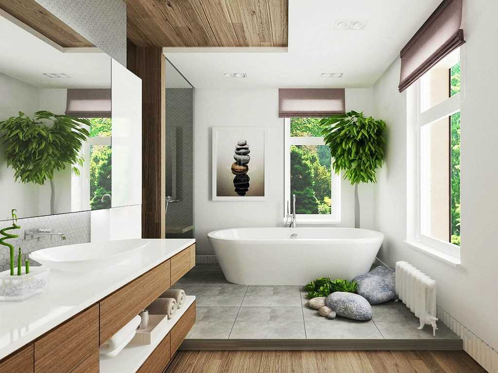 idea del design originale del bagno