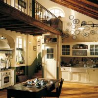 idea of ​​a beautiful rustic decor kitchen picture