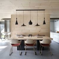 idea di un bellissimo stile di una casa in una foto ad albero