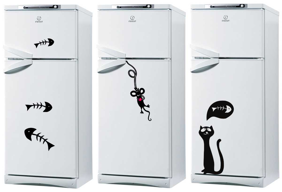 ideja lijepog ukrašavanja hladnjaka