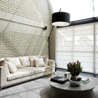 the idea of ​​using a beautiful decorative brick in the interior of an apartment picture