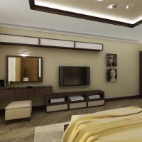 Idea dalaman yang cerah dari contoh gambar apartmen 2 bilik