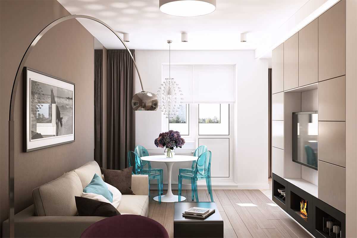 the idea of ​​a beautiful apartment design