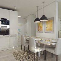 l'idea di un bellissimo arredamento cucina foto di appartamento di 3 locali