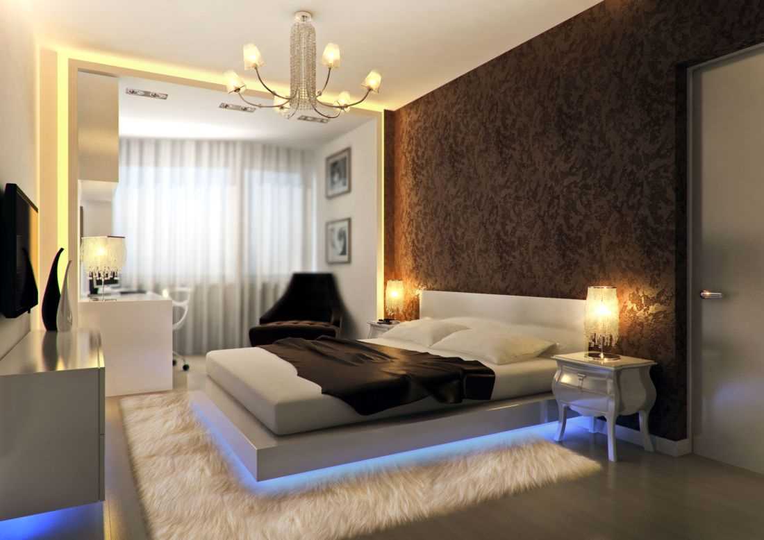 ideja neobičnog ukrašavanja stila spavaće sobe