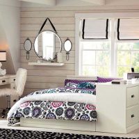 idea of ​​the original style of a room for a girl photo