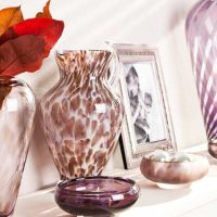 idea of ​​unusual decoration of a vase photo