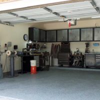 idea of ​​a bright garage interior picture