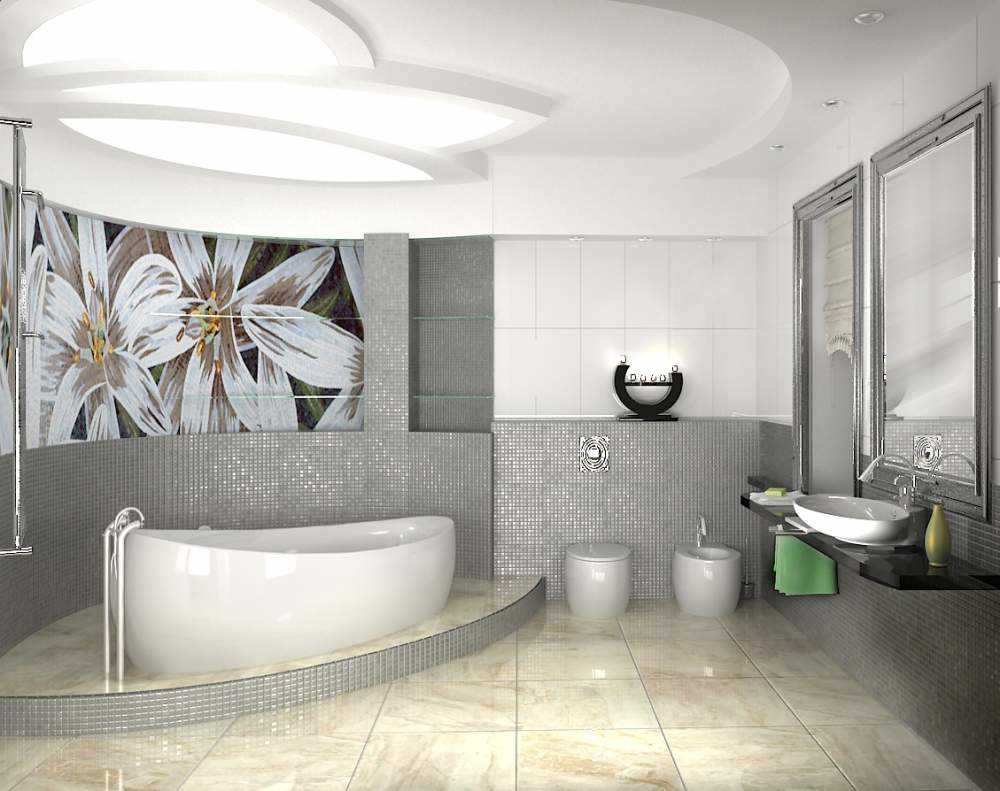 idea dello stile originale del bagno