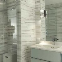 variant of a bright photo bathroom design