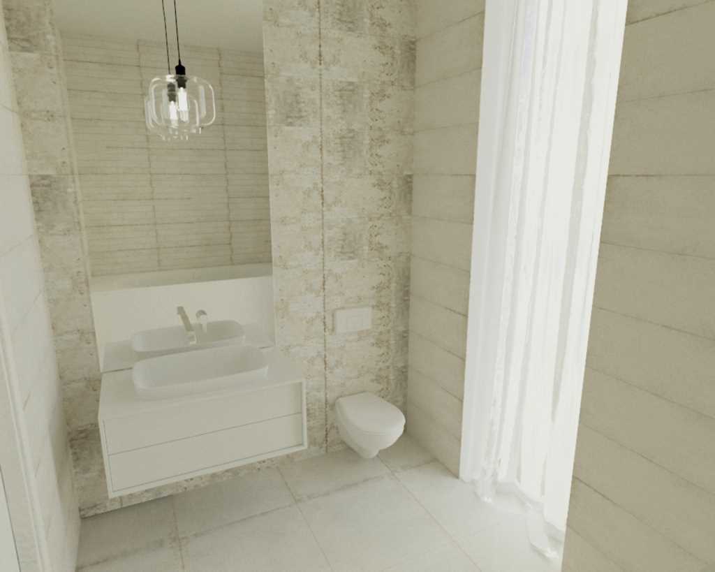 variant of the original bathroom interior