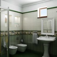 verzija prekrasne slike dizajna kupaonice