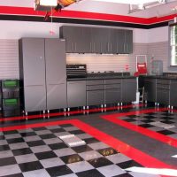 functional garage design idea picture