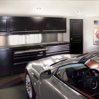 idea of ​​the original style of the garage picture