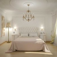 variante della decorazione originale dell'immagine di design della camera da letto