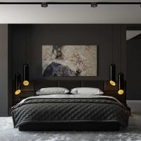 variante d'une belle décoration d'une photo de design de chambre