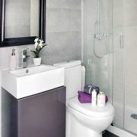 versione di un bellissimo bagno design di 4 mq