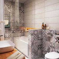ideja kupaonice u lijepom stilu slika 3 m²