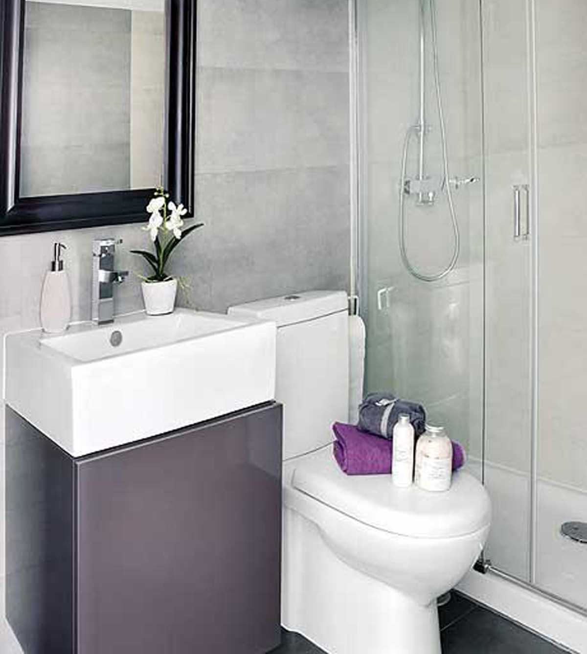 ideja lijepog dizajna kupaonice 2,5 m²