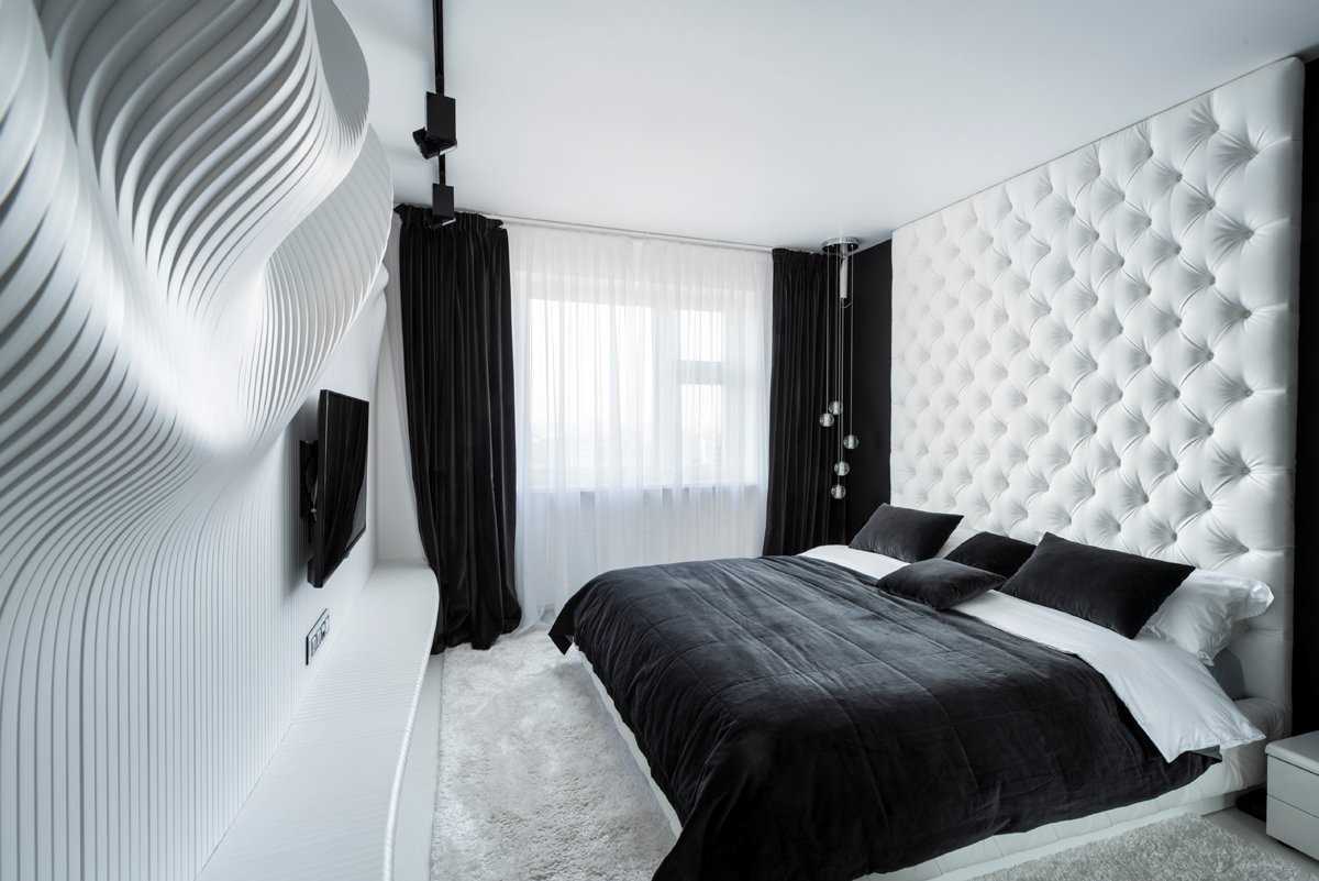 ideja svijetlog stila bijele spavaće sobe