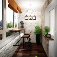 idea reka bentuk apartmen yang terang dalam warna-warna cerah dalam gaya foto moden