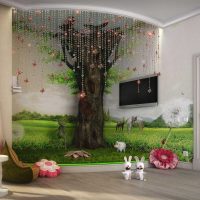ideja prekrasnog dekora dječje sobe za djevojčicu fotografiju