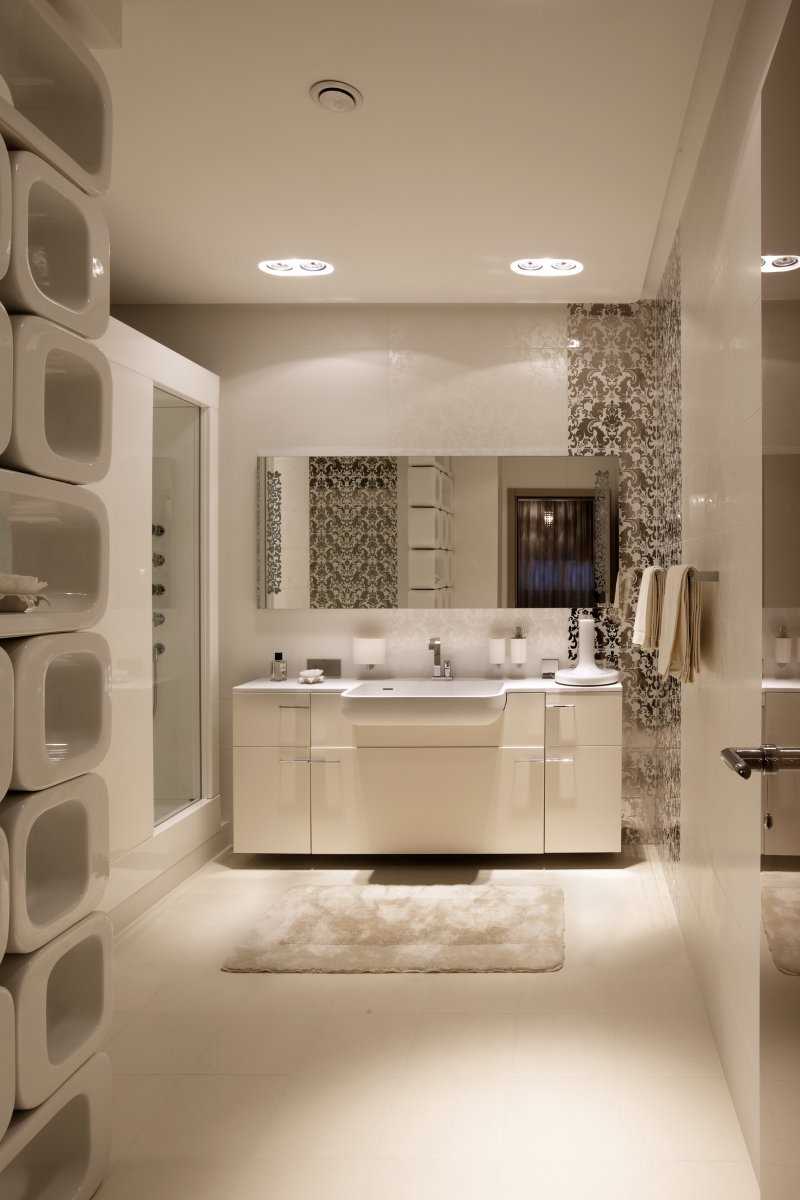 l'idea di un bellissimo bagno in stile classico