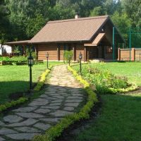 Un exemple d'une image de jardin paysager léger