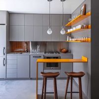 variante de l'intérieur lumineux d'un appartement moderne de 65 m²