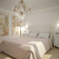 version du beau style d'une photo de chambre blanche