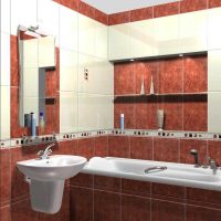 idea of ​​a modern bathroom interior 3 sq.m photo