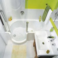 ideja neobičnog stila kupatila slika 3 m²
